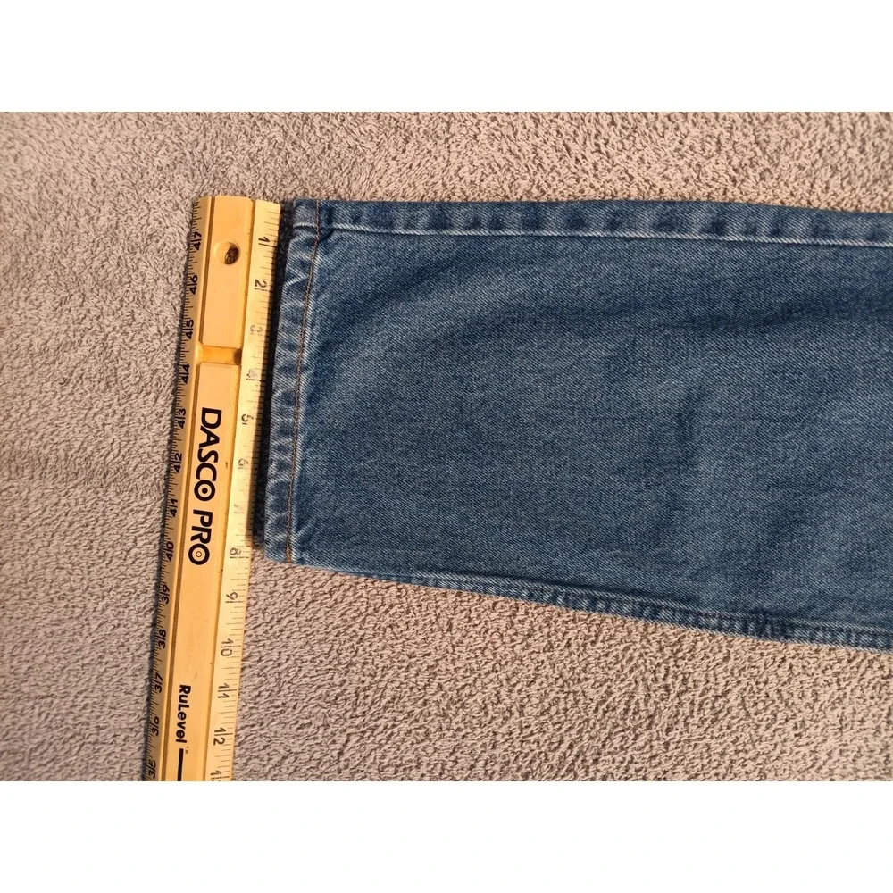 L.L.Bean Classic Fit Straight Jeans Men's 38x32 Blue 100% Cotton Denim